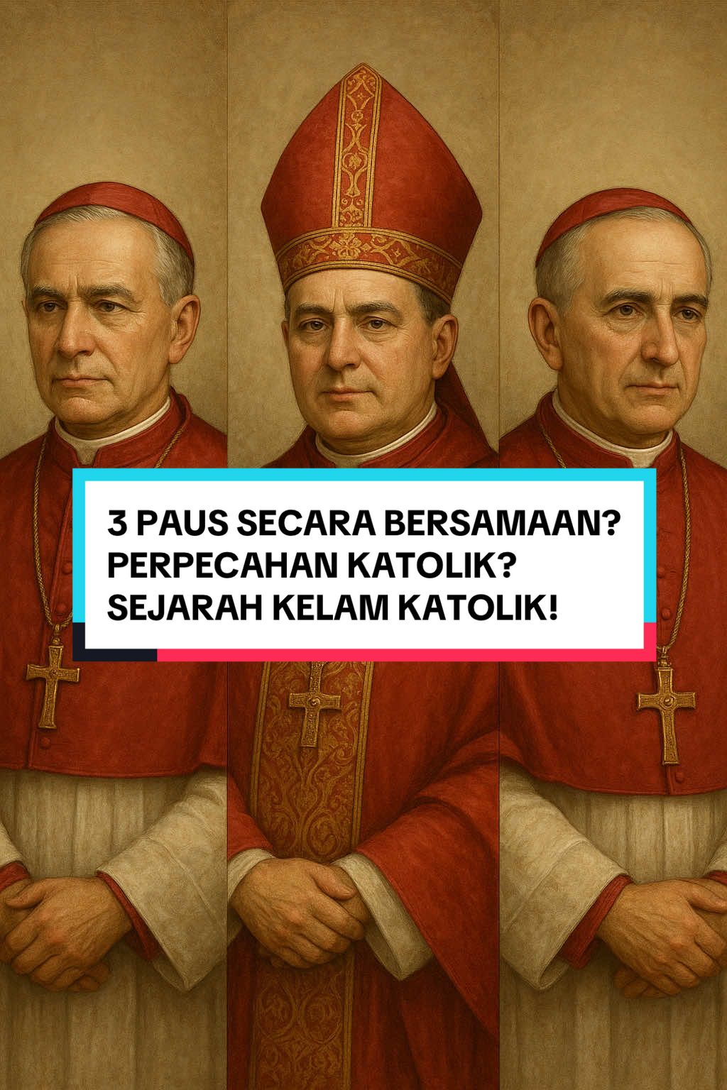 Sejarah kelam gereja katolik, 3 paus secara bersamaan dalam gereja katolik. Skisma barat western schism. Perbedaan antara katolik dan protestan itu apa? Debat seru katolik dan protestan, debat patris allegro, patris allegro tanggapi edis tv, edis tv komentari patris allegro. Anti paus dalam sejarah gereja katolik, siapa romo patris allegro? Patris allegro minta maaf kepada protestan #fyp #viral #ronalyze #katolikindonesia #protestant kegaduhan patris allegro. Reaksi edis tv terhadap patris allegro