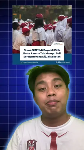 Siswa di Boyolali Milih bolos Sekolah Karena Ga Mampu Beli Seragam.#parismuhammad_ #beritaviral #fyp #viral #siswasekolah 