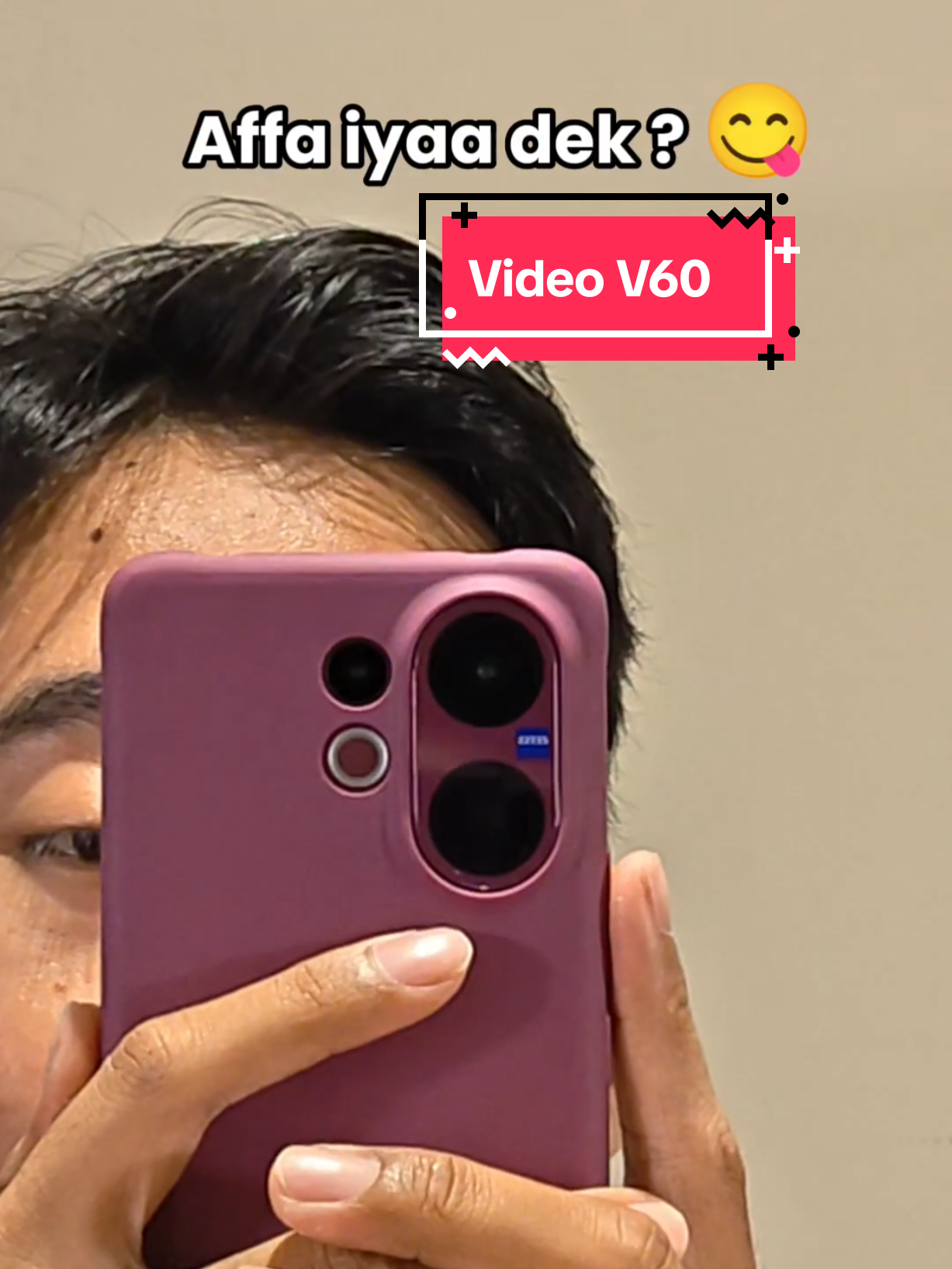 Vivo Nih deck 😋 V series lagi wkwk.  #areab  #ZEISSportraitupclosefromafar  #CaptureV60  #vivov60  @vivoofficialareaB  @vivocampus Indonesia 