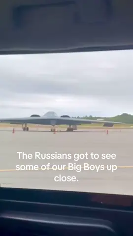 #BREAKING The Russians got to see some of our Big Boys up close.