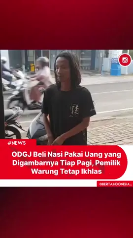 Setiap pagi, seorang pria yang diduga mengalami gangguan jiwa rutin mampir ke sebuah warung kecil untuk membeli nasi. la selalu membayar dengan uang yang digambar dengan tangan, atau uang mainan. Meski begitu, pemilik warung tak pernah marah. 