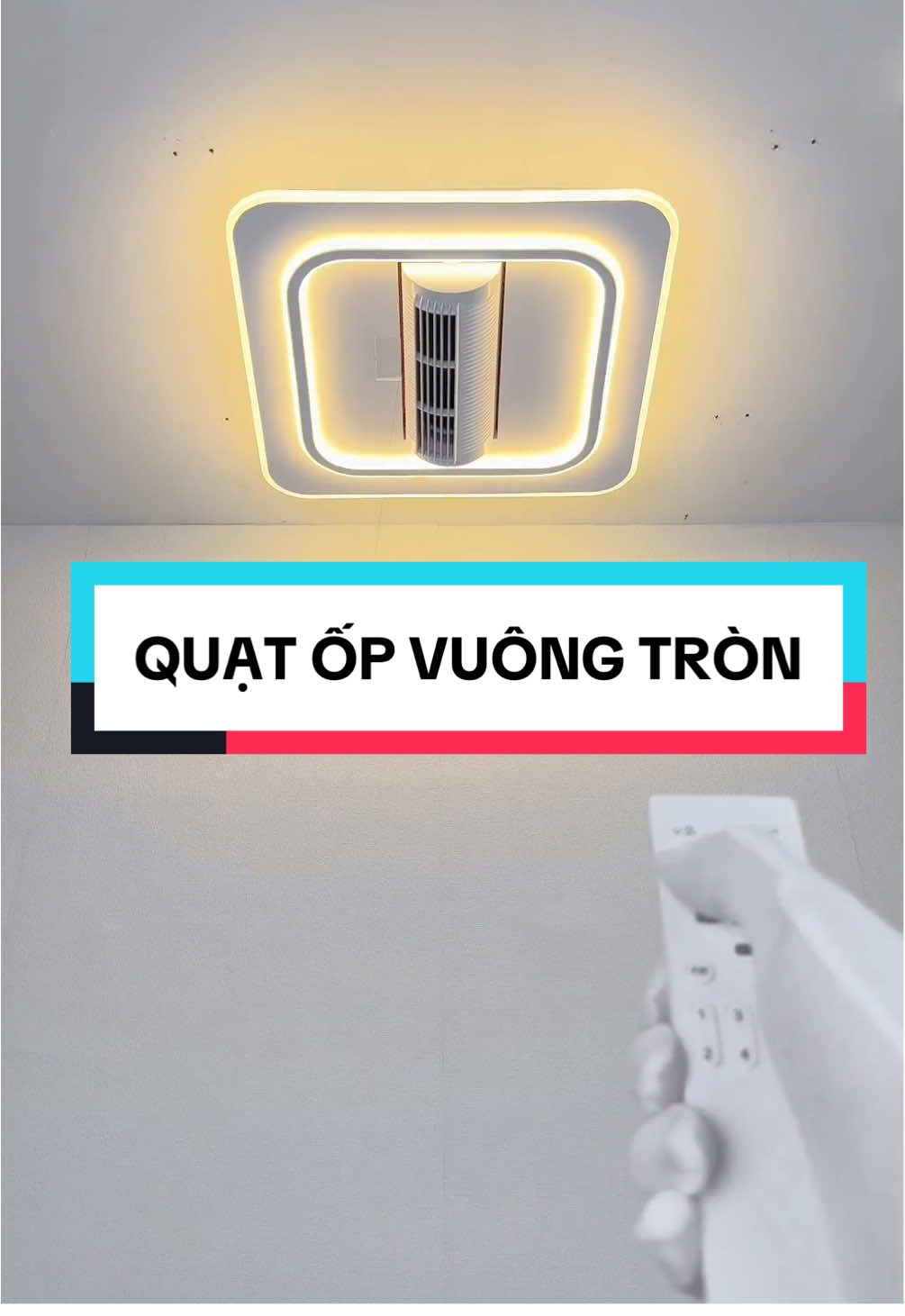 Quạt ốp trần cho không gian bé siêu đẹp #đènled #xuhuong #quạttrangtríphòngkhách #quạttrangtrí 