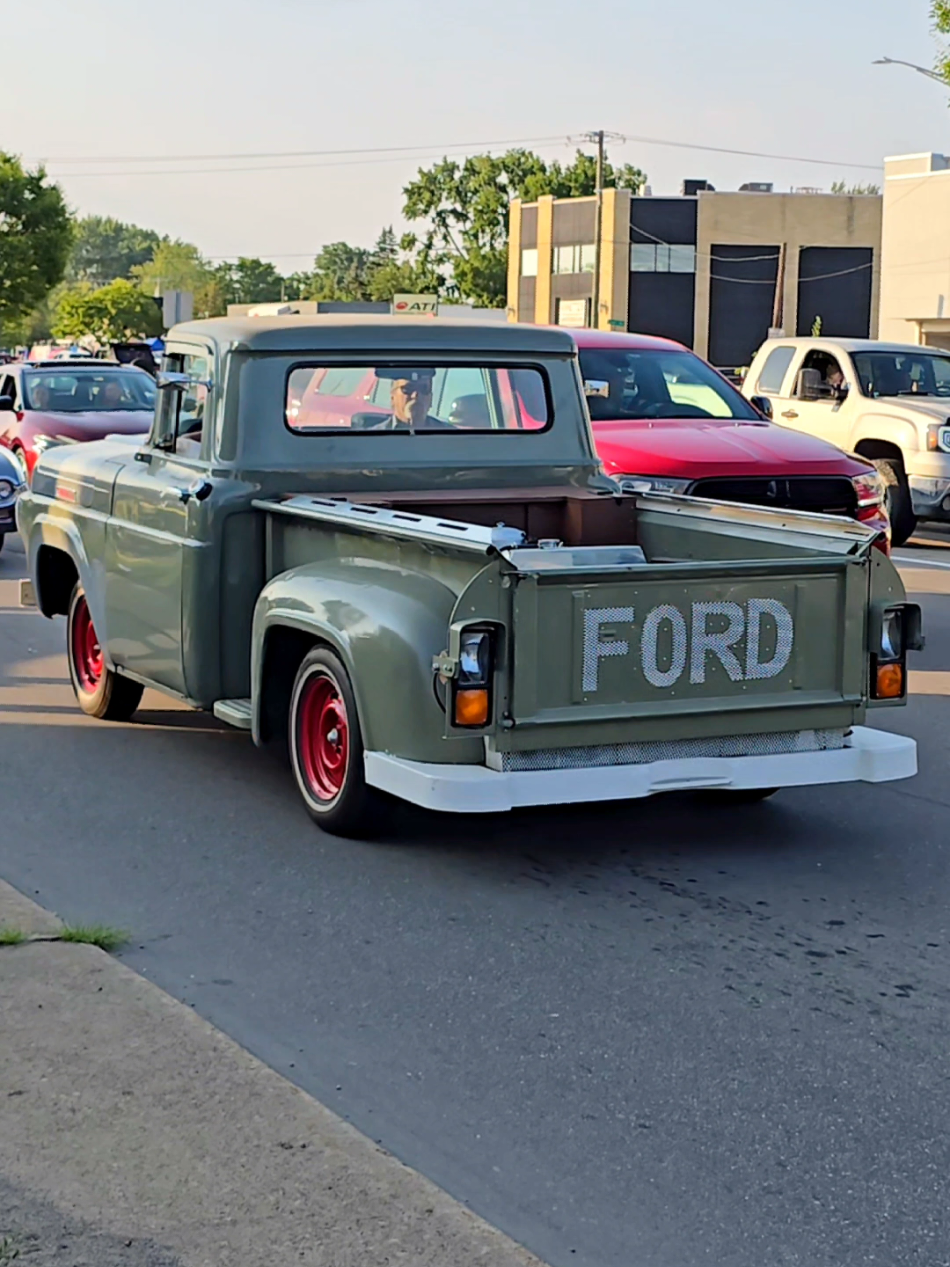1959 Ford F100 Classic Pickup Truck Drive By Backward Woodward 2025