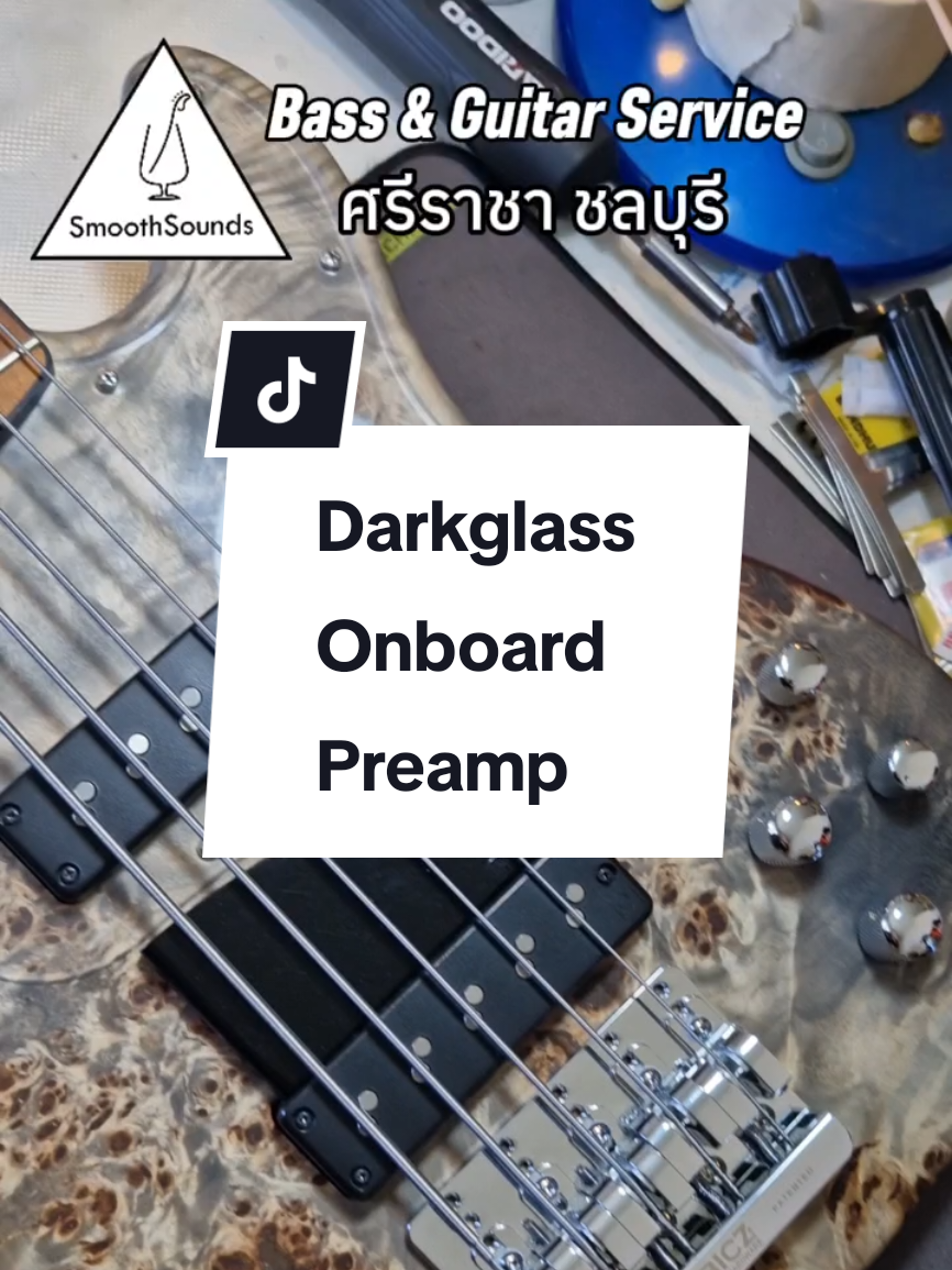 Darkglass Onboard Preamp  #darkglass #cortbass #ร้านซ่อมกีต้าร์ศรีราชา #ร้านซ่อมกีต้าร์ชลบุรี #smoothsounds 