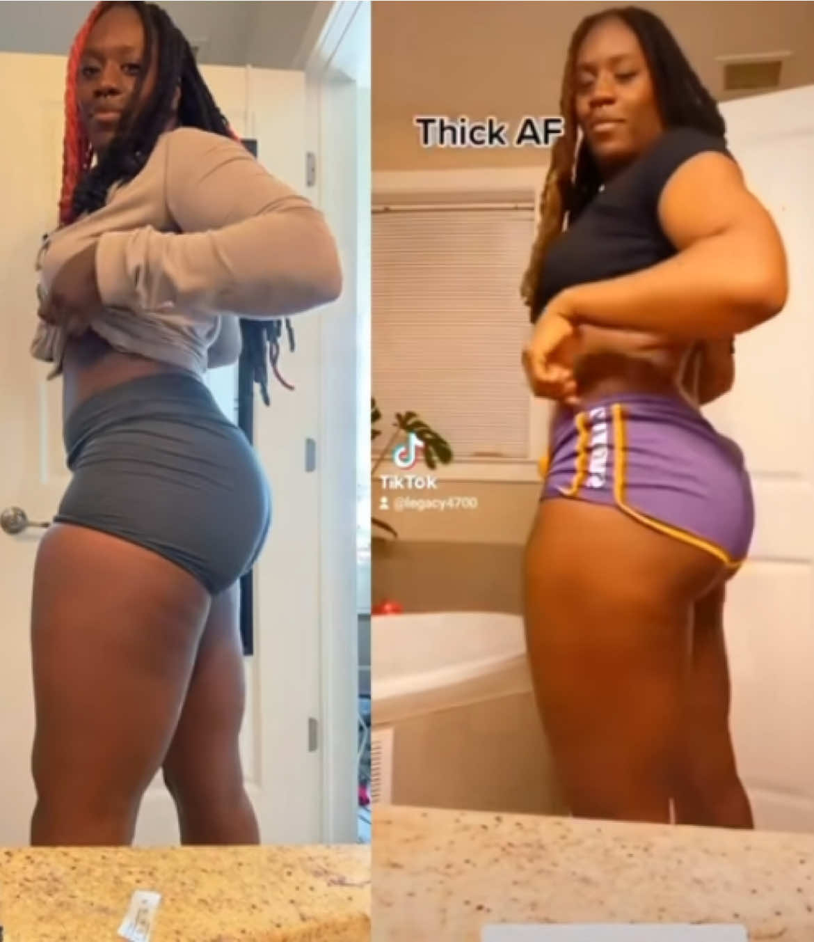 IG Domdolly23 #onthisday #thicktok #bigtok #thickthighessaveslive #tallgirl 