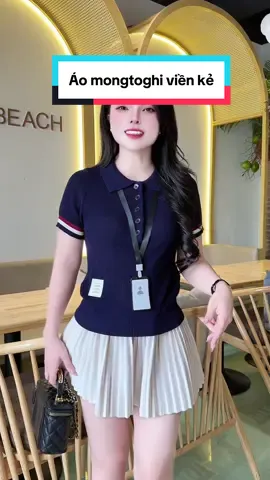 Áo dệt kim cộc tay cổ bẻ trẻ trung sang lắm luôn, dễ mặc chất mềm tôn dáng  #aothun #aococtay #aodetkim #aodetkimnu #aophongnu 