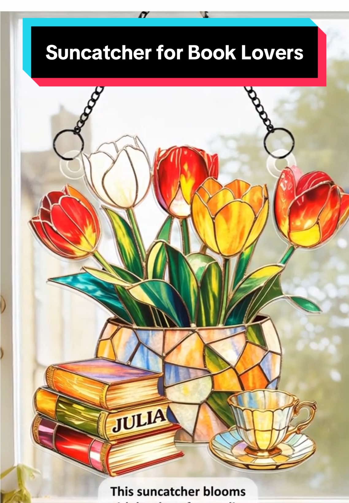 The prettiest book lover’s keepsake 💐 #pawfecthouse #personalizedgifts #books #BookTok #reading