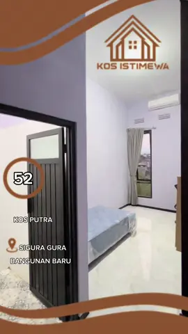 🏠KOS PUTRA DAERAH SIGURA GURA🏠 🛵JARAK KE KAMPUS🛵  Ub: 4 mnt (1,3 km) Um: 6 mnt (2,4 km) Uin: 3 mnt (850 m) Polinema: 8 mnt (3,4 km) Poltekes:7 mnt (3,3 km) Unisma: 6 (2,6 km) Itn: 3 mnt (1,1 km) Umm 2: 4 (1,3 km) Umm 3: 10 mnt (4,7 km) Unmer: 8 mnt (3,3 km) 📌TIDAK PET FRIENDLY 📌tidak BISA UNTUK BER DUA  📌belum termasuk listrik (pakai token) 📌PEMBAYARAN PER BULAN  📌bebas jam malam 🔍ada 1 tipe kamar🔍 Harga 1,5 per bln Kamar mandi dalam lantai 1 dan 3 ac water heater 🔍FASILITAS KAMAR🔍 Kasur  Lemari Meja kursi 🔍FASILITAS KAMAR MANDI🔍 Closet duduk shower water heater Gantungan dan rak 🔍FASILITAS LAINNYA🔍 Wifi Dapur Kulkas Jemuran Parkir motor Akses mobil 📱info lebih lanjut: ‪087849548625‬ #ub  #um #kosistimewamalang  #kosputramalang  #siguraguramalang 