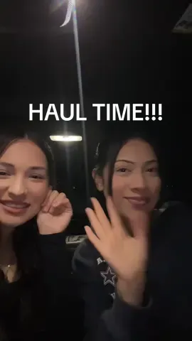 HAUL TIME!! We had such an eventful day!!!! Stay tuned for more videos of today! @. #girls #fyp #haul 