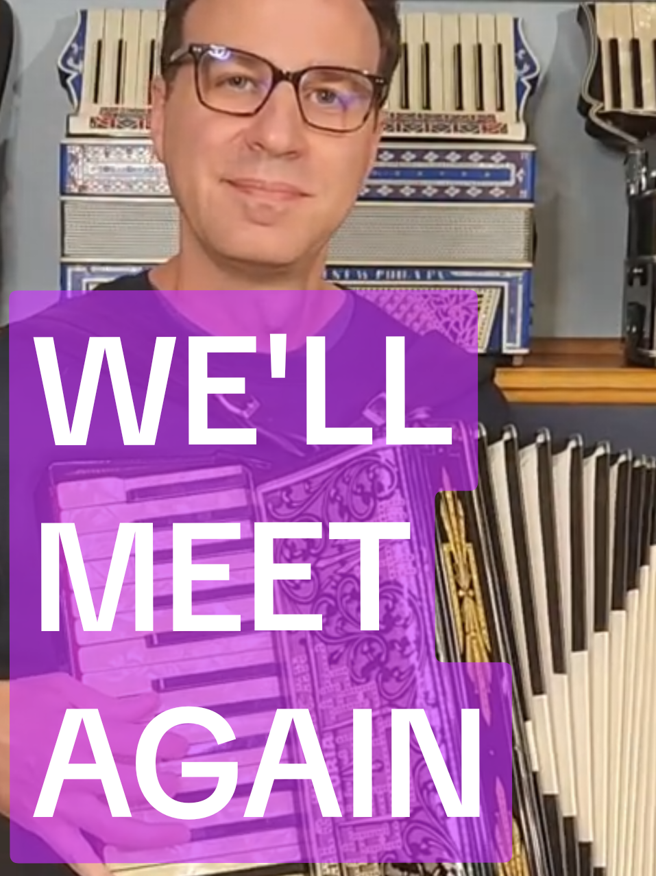 we'll meet again | world war 2 song #fyp #accordion #ww2 #vintage 