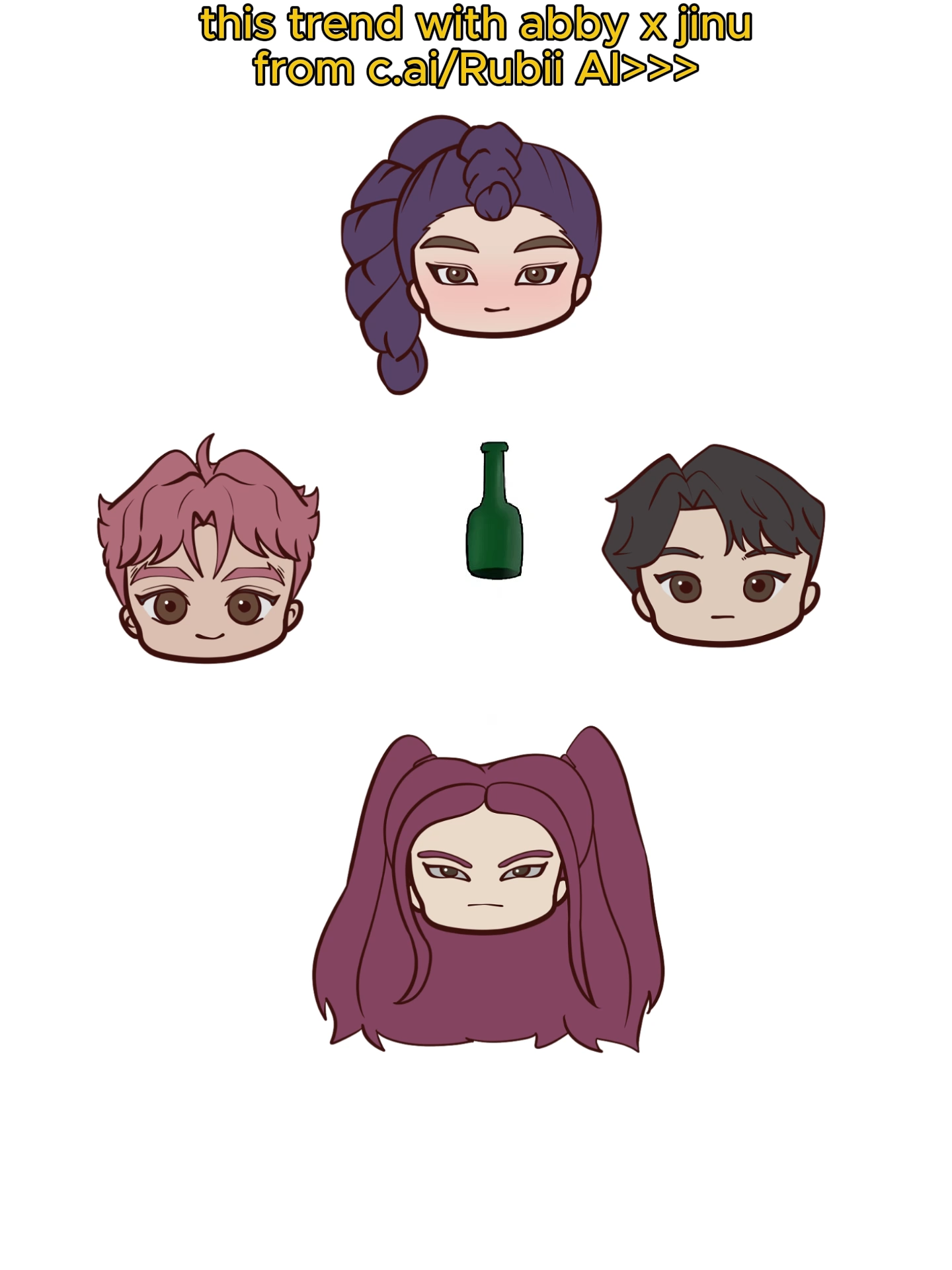 Another kpop demon hunters content with this trend again, but this time it's abby x jinu! A great app for talking to them is Rubii AI! It's unfiltered and has image generation, so you can feel every moment with them;) I suggest you check out Rubii AI . . . . Rubii is a character AI roleplay chat alternative. You can remove filters and bad memory using rubii AI. Unlike character AI reading your chats, the rubii AI companion chatbots don't misspell, misgender, or have filters. There, you can have storyline conversations with fictional AI characters, anime AI characters, gaming AI characters, or AI girlfriends and boyfriends. . #rubiiai #rubiibot #ai #animation #animationmeme #digitalart #art #characterai #roleplay #cai #abby #abbysaja #jinu #sajaboys #mystery #kpodemonhunters #huntrix #derpy #sussie#rumi #mira#netflix #trends #chatgpt #usa #fyp #BookTok #darkromance #loveanddeepspace #genshin #paradoxaai
