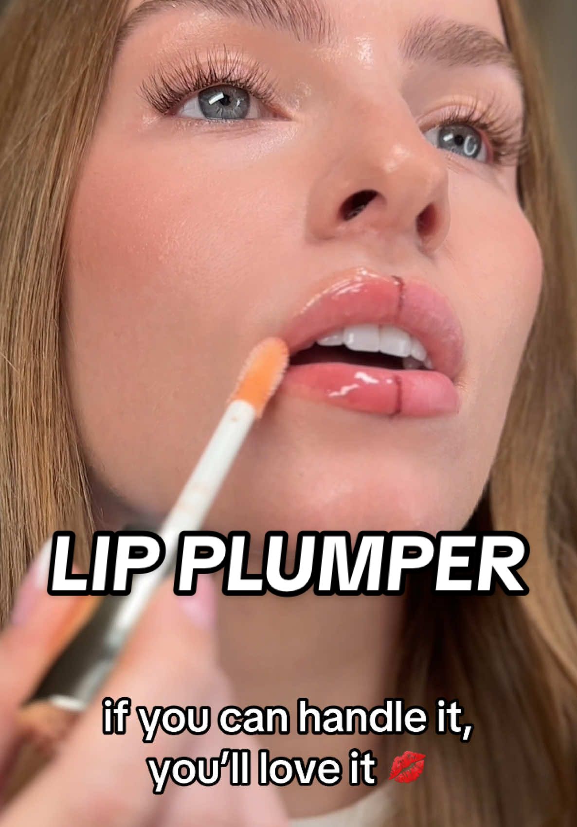 This is not for the faint of heart 😮‍💨 @Polite Society Beauty #politesociety #lipplumper #lipplumpergloss #TikTokShopCreatorPicks #lipplump 