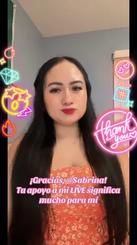 Sabrina, gracias por tu valioso apoyo en mi LIVE. Seguiré esforzándome para crear contenido LIVE aún mejor.@Sabrina #tiktoklive #livehighlights #livegift #bowknot #cap 💖💖💖