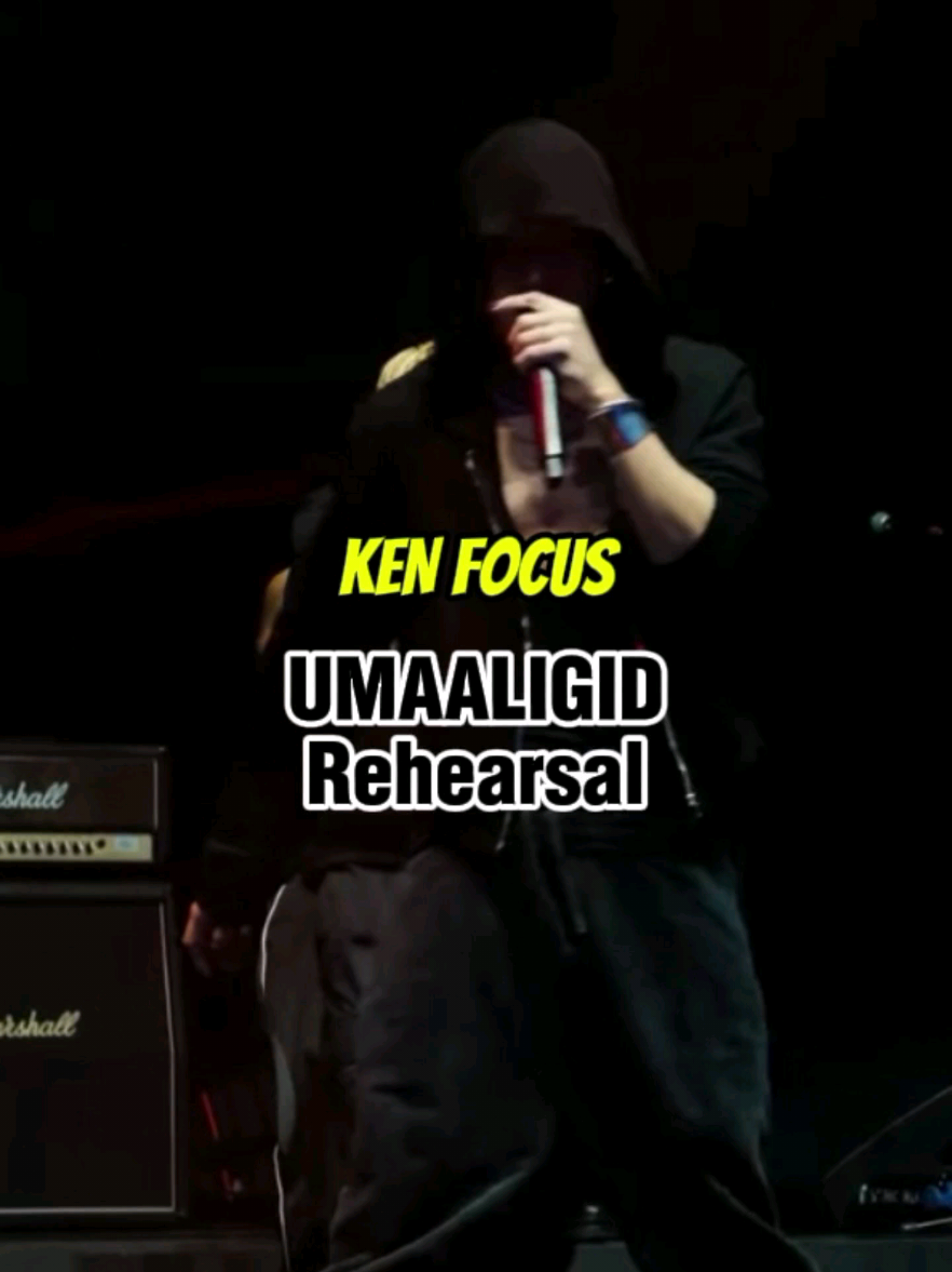 KEN focus (UMAALIGID Rehearsal – SB19 & Sarah Geronimo) 📍 MOA Arena for Acer Day 2025 Video clips from G Productions (YT) #SB19 #SB19_KEN #FELIP #KenSuson 