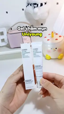 Gel chấm mụn zá hạt dẻ, chất lượng ổn áp, rất đáng thử nha✨ #uniyoung #gelchammun #gelmun #skincare #hauriviu 