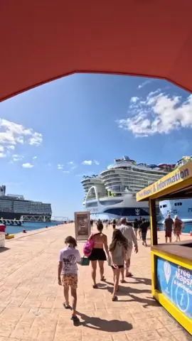 ไปตั้งแต่ต้นปีเพิ่งจะมีคลิปลง🤣 #iconoftheseas #cruise #mexico🇲🇽 #RoyalCaribbean #worldslargestcruiseship 