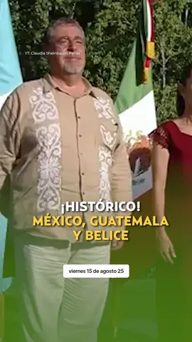 Los gobiernos de México, Guatemala y Belice firmaron la Declaración de Calakmul Corredor Biocultural Gran Selva Maya para proteger 5.7 millones de hectáreas. La presidenta de México, Claudia Sheinbaum señaló que es la primera vez que se reúnen para abordar este tema con un acuerdo histórico. #mexico🇲🇽 #guatemala🇬🇹 #belice🇧🇿 #TrenMaya #ClaudiaSheinbaum 