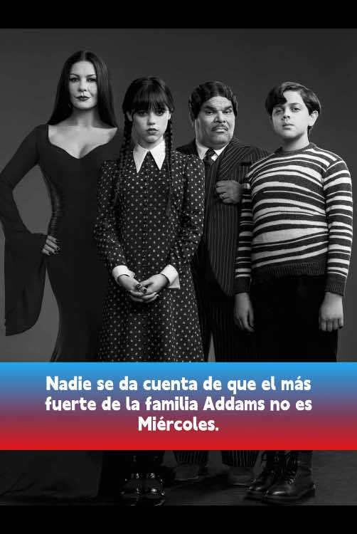 Nadie se da cuenta de que el más fuerte de la familia Addams no es Miércoles.#wednesday2#jennaortega#wednesdayaddams#usa#fyp#celebrity #entertainment