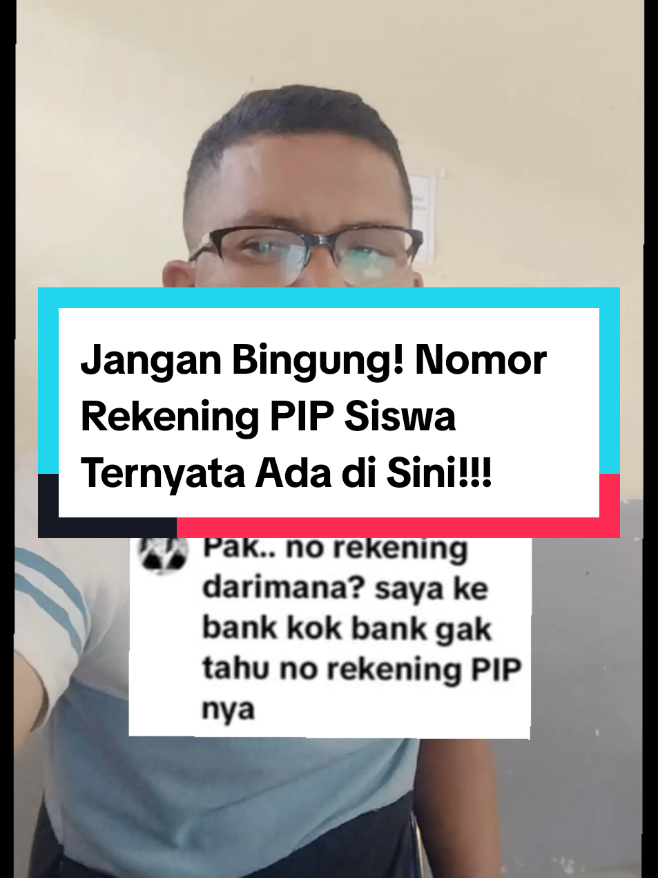 nomor rekening pip lihat dimana???  #programindonesiapintar2025 #pip #rekening #viralvideo #fyppppppppppppppppppppppp 