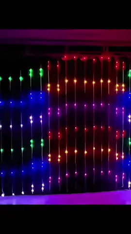 Màn led trang trí cắm điện 220v màn manh nhiều chế độ led đuổi #denled16trieumau #manled #xuhuong #viral #ledduoifullmau 