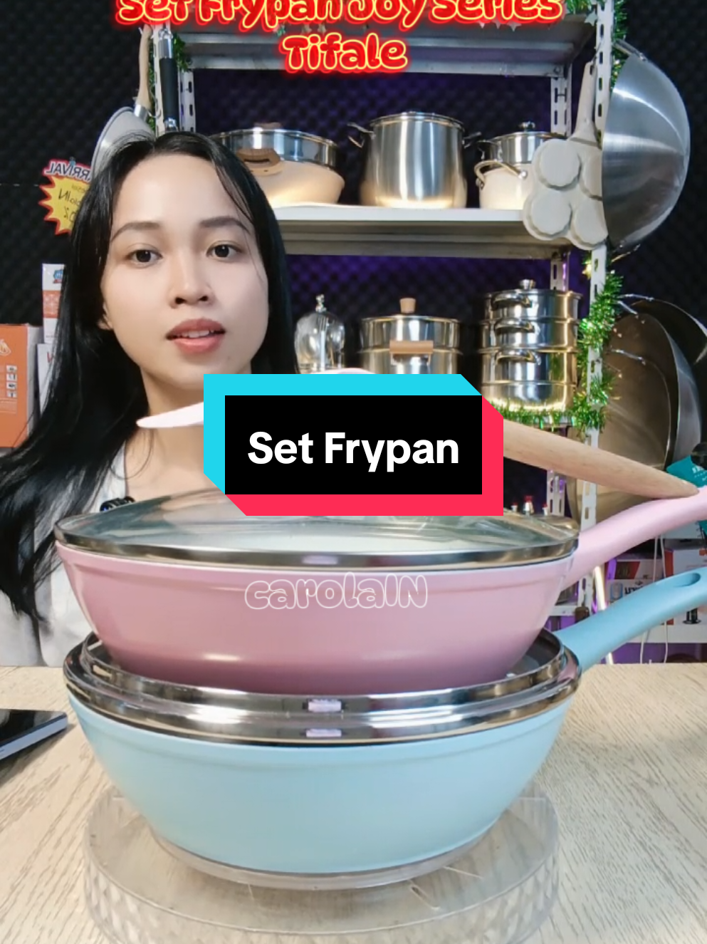 Set Frypan CO sekarang mumpung masih PROMO! #teflon #frypansシ゚viral❤️tiktok #fyp #frypan #modalkontendoang 