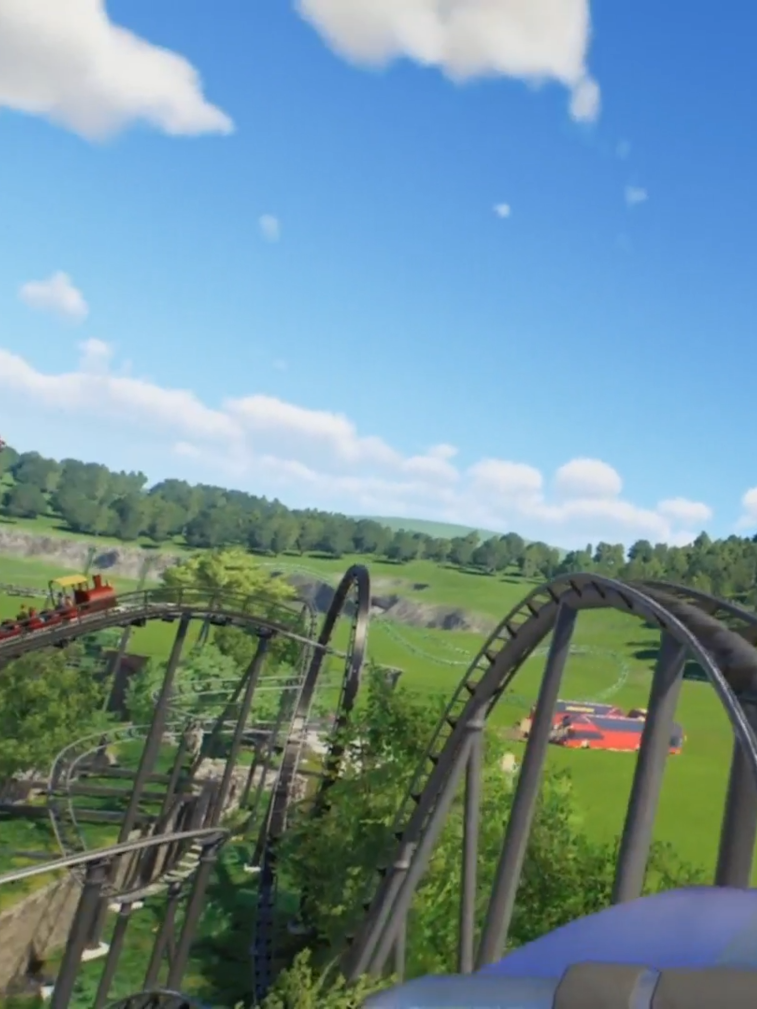 nessie first row at day more pov in the next videos#viral #support #foryou #famous #planetcoaster