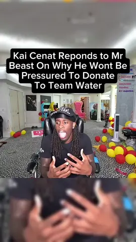 Kai Cenat responds to Mr Beast pressuring him into donating to team water and why he blocked him! #teamwater #kaicenat #mrbeast #blocked #adinross 