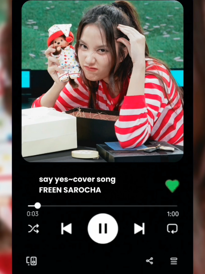Freen voice😭💗 #cover #freensarocha #srchafreen #freen #girlfreen 