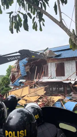pembongkaran tadi pagi di desa tj.pamah#fypシ゚viral 