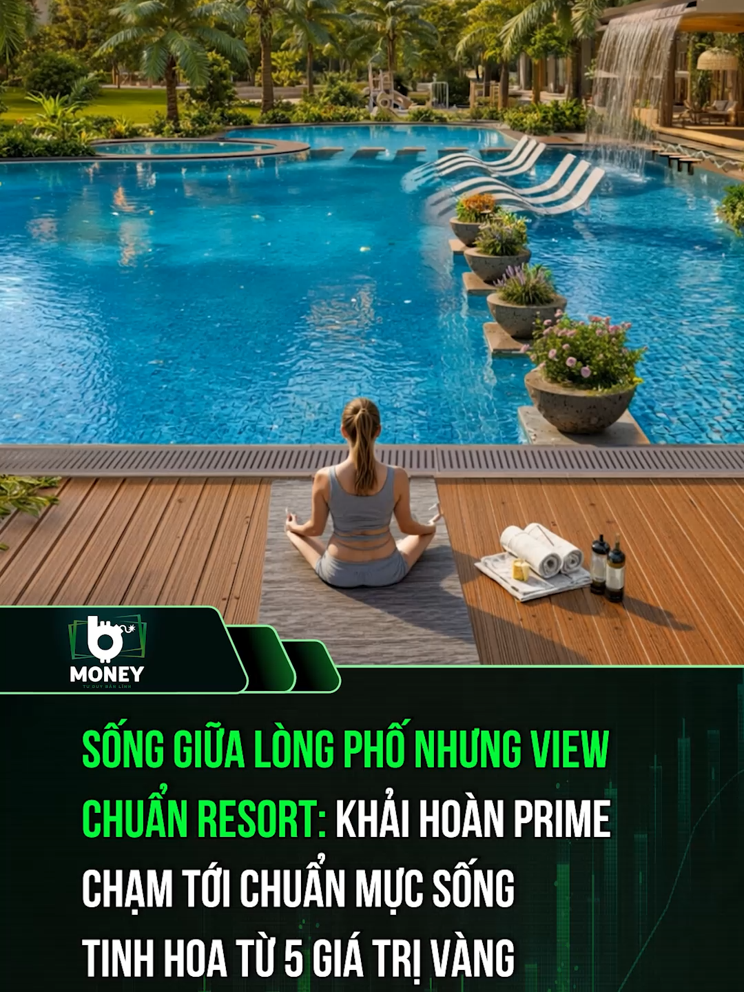 Sống giữa lòng phố nhưng view chuẩn Resort: Khải Hoàn Prime chạm tới chuẩn mực sống tinh hoa từ 5 giá trị vàng   #KhaiHoanPrime #KhaiHoan