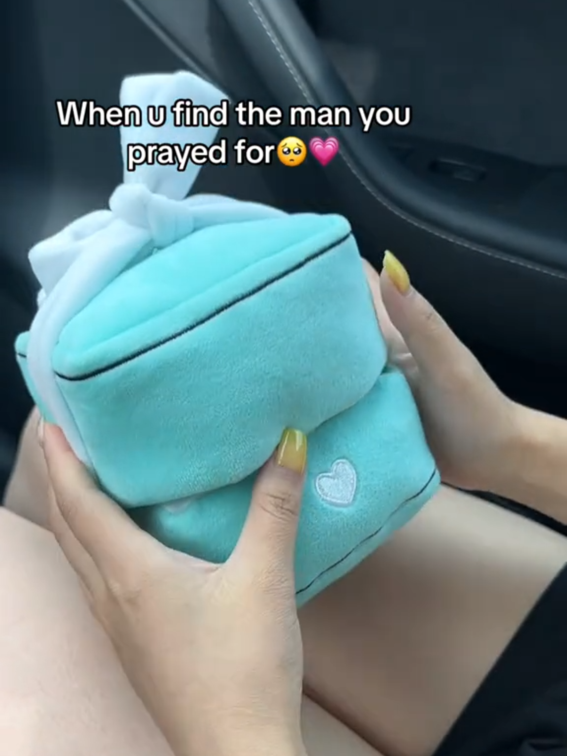 he said “i saw this and it reminded me of you” 💍💖🎁 link in bio #viral #fypp #viralvideo #healing #cutethings #plushringbox #proposalideas #giftforher