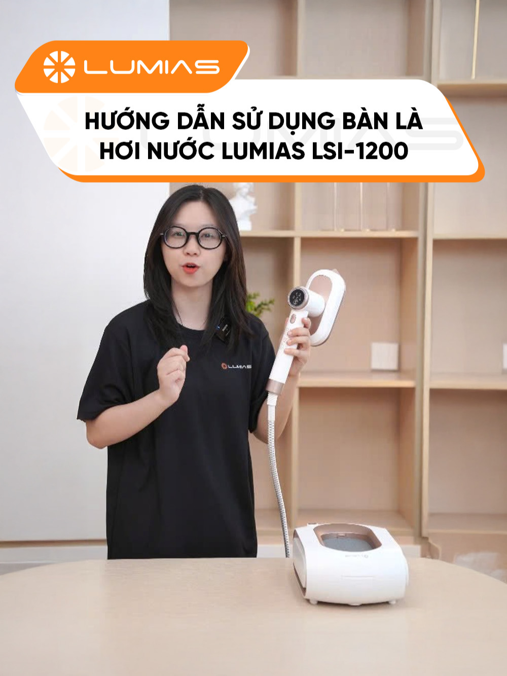 Hướng dẫn sử dụng bàn là hơi nước Lumias LSI-1200 #lumias #lumiasvietnam #hoplongtech #gigavn #hoplongecommerce #banlahoinuoclumias #LumiasLSI-1200
