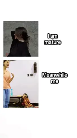 I am mature but mere ko bachoo ko rolane mein maza ata hai😅😂 #creatorsearchinsights 