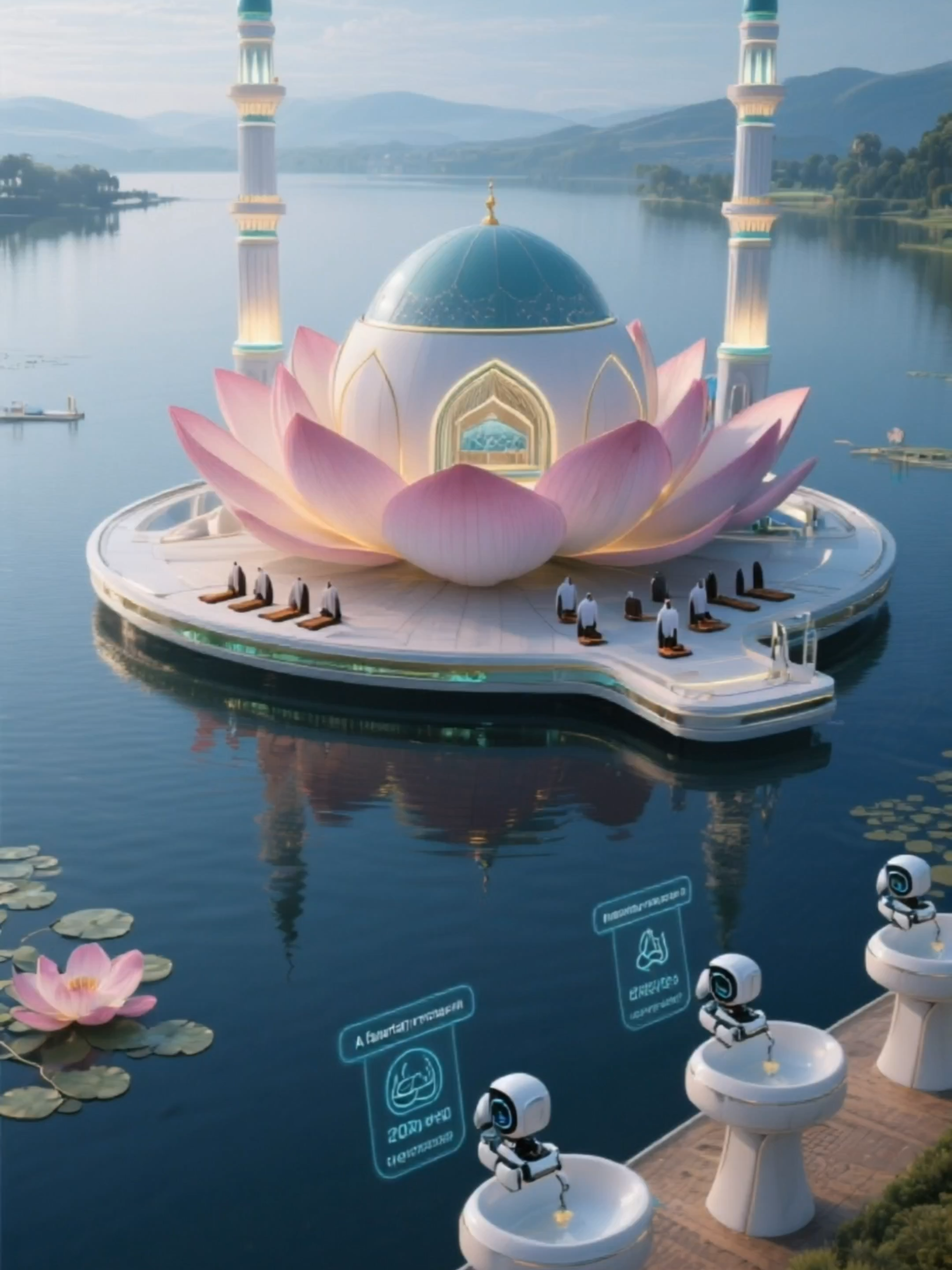 A Beautiful Futuristic Mosque #mosque #islamic_video #islamic_viral_video #madina #viralvideo #allah #foryou #islamic_trending #ai