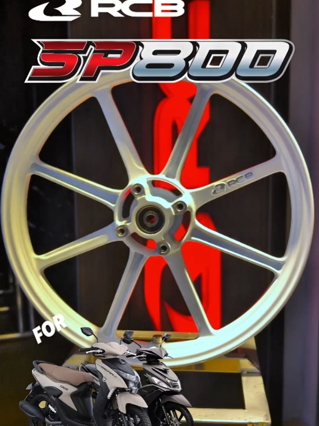 SP800 (4holes) for Mio i125 | M3 | Gear | Fazzio! #rcbph #webuildridersconfidence #RCBAstig #RCBikegoals #fyp #foryoupage #mio