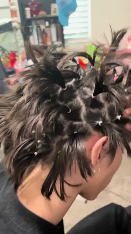 GHOST ROOTS @spikeymikey #hair #ghostroots 