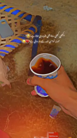 *ورنہ اُداسی اندر سے مار دیتی ہے*💔🥲