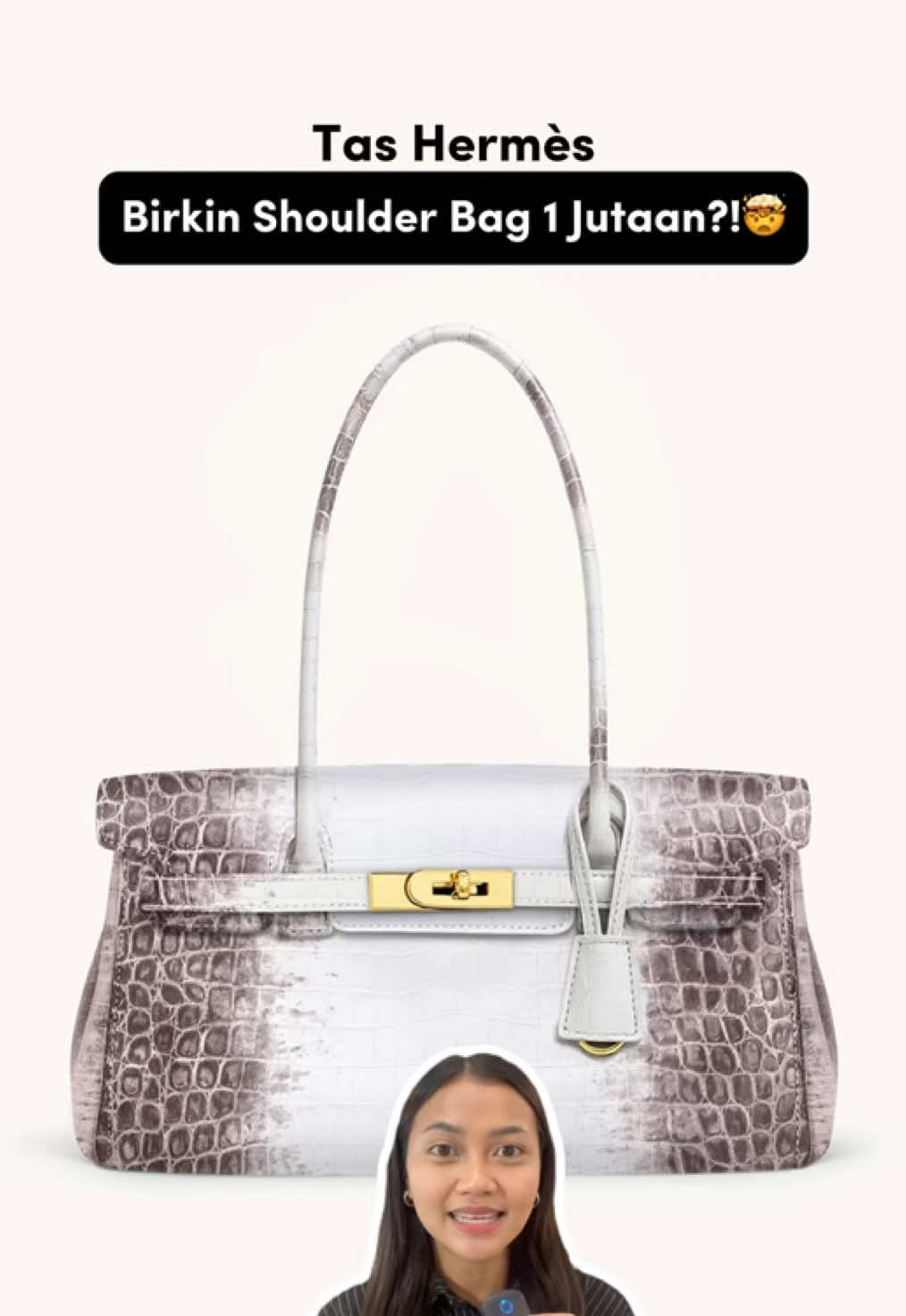 Hermes 1 jutaan?! Smart move atau wannabe vibes?👀🔥 #hermes #hermès #hermesshoulderbirkin #jwpei #luxurybags #brandedbags 