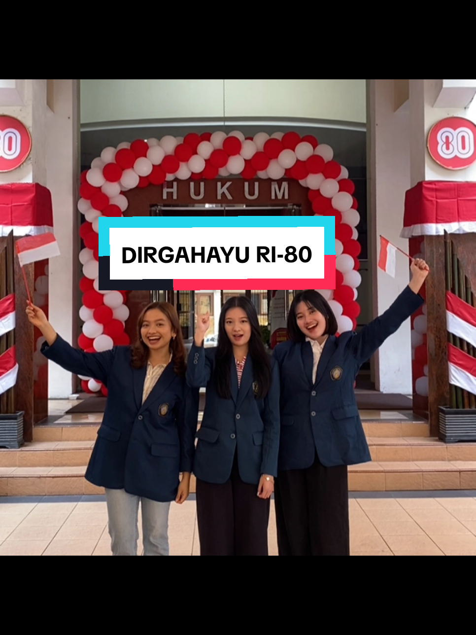 🇮🇩 Dirgahayu ke-80 Republik Indonesia! Mari terus melangkah bersama, menjaga persatuan, mengisi kemerdekaan dengan ilmu, karya, dan semangat kebangsaan. #FHUB #dirgahayuri80 