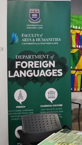 The Department of Foreign Languages is now showcasing all that they offer. Whether it is Arabic, French or German, studying in their department owns doors to the whole world! What are you waiting for? #UWC #unitok #fyp #openday #artsandhumanities 