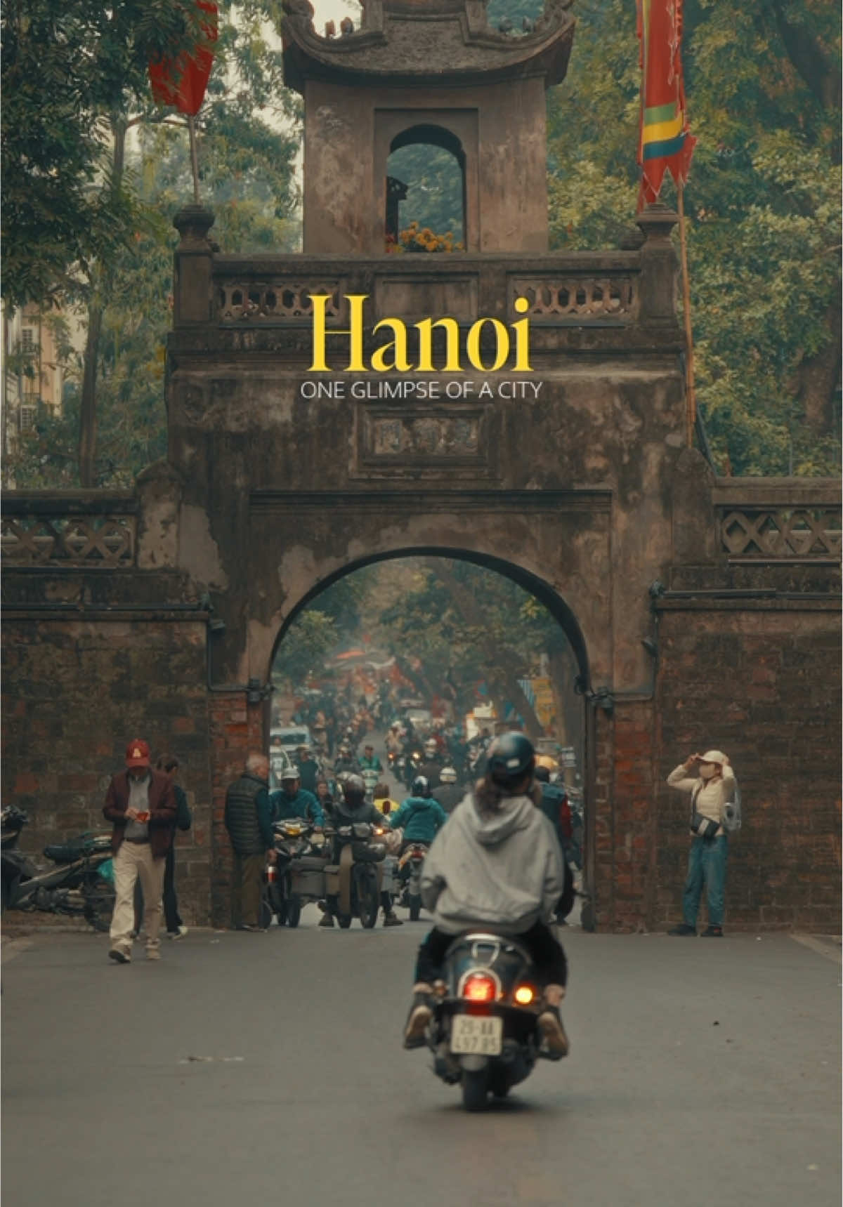 One glimpse of Hanoi ✨ #cinematic #filmmaker #vietnam #hanoi 