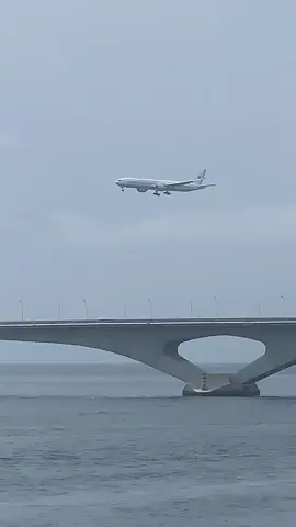 air India Landing Maldivs