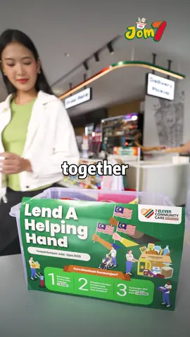 [𝟳-𝗘𝗹𝗲𝘃𝗲𝗻 𝗖𝗦𝗥] 🤝 Lend a Helping Hand. ❤ Join us in supporting underprivileged communities across Malaysia from 28 Jul – 31 Aug 2025! 🛒 Pick essentials from our curated list & drop them in the donation box at any 7-Eleven store. Every small act makes a big difference. Let’s give back, together. 🫂 #7ElevenMalaysia #7EMYCSR #LendAHelpingHand