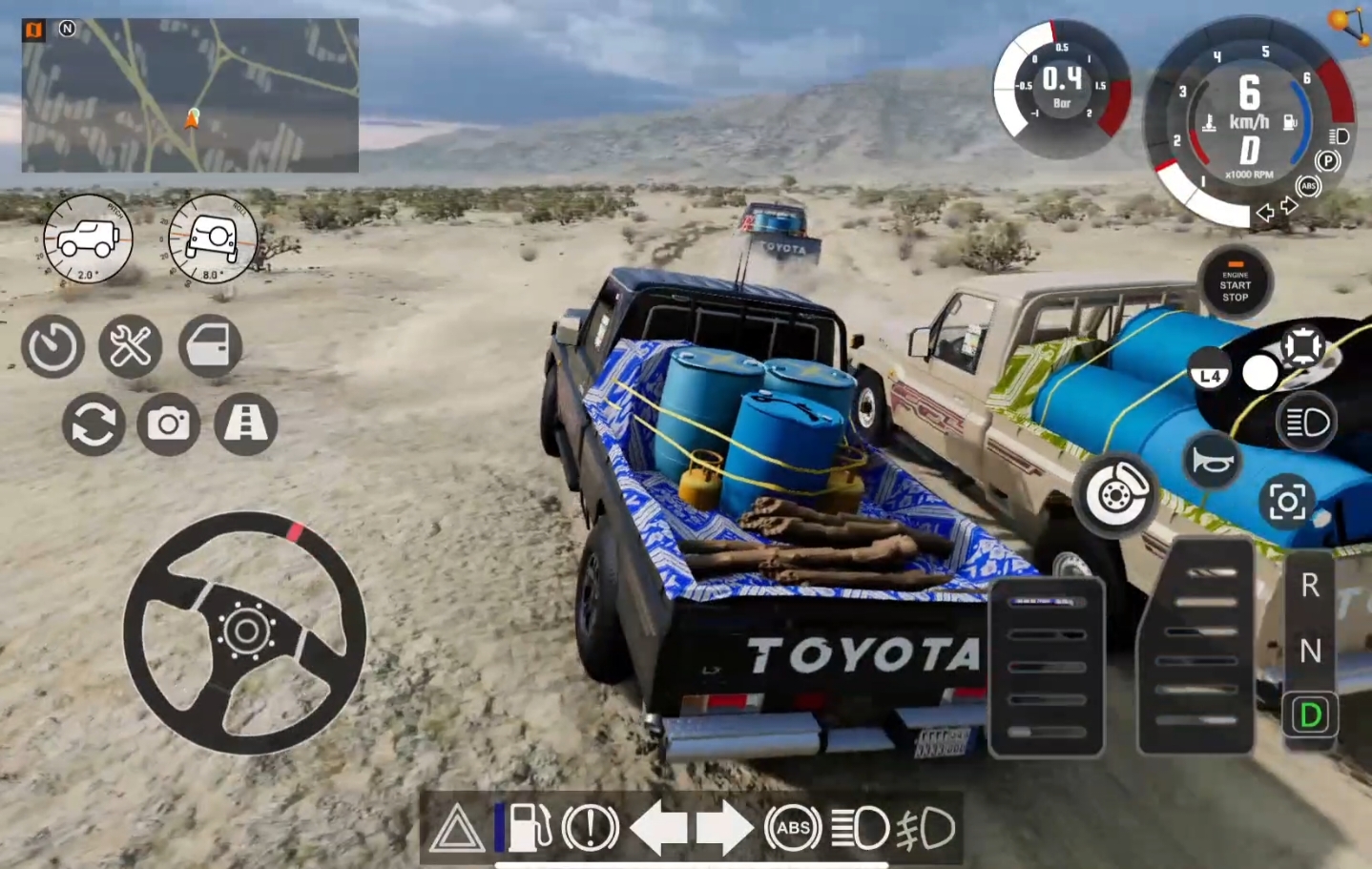 تحدي قيادة تويوتا شاص في صحراء BeamNG Drive Mobile #تويوتا #شاص #بيم_ان_جي #بيم_ان_جي_درايف #BeamNG #BeamNGDrive #العاب #العاب_سيارات #العاب_موبايل #تطعيس #تطعيس_شاص #صحراء 