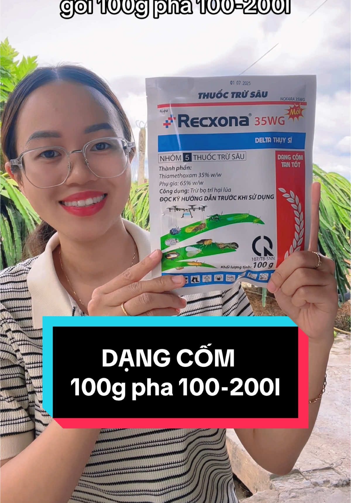 Dạng cốm mát cây, gói 100g pha 100-200l, lưu dẫn mạnh, tan tốt #sau #ray #thuocbvtvhoanthien #vtnnhoanthien #saurieng 