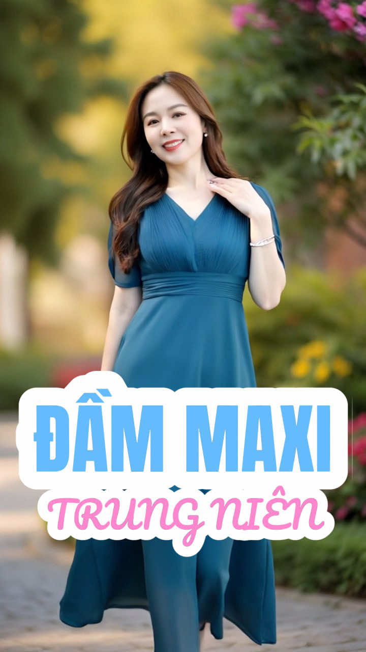 Một chiếc đầm maxi trung niên kín đáo dành cho các Chị, các Mẹ yêu thích sự đơn giản và thanh lịch.  @Mặc đẹp phối xinh ✨  @Mặc đẹp phối xinh ✨  @Mặc đẹp phối xinh ✨ #thoitrangnu #macdepphoixinh #macdepphoixinh2025 #trungnien #trungniendep #damthietke #damtrungnien #dammaxi #damtrungniendutiec #damtrungniensangtrong 