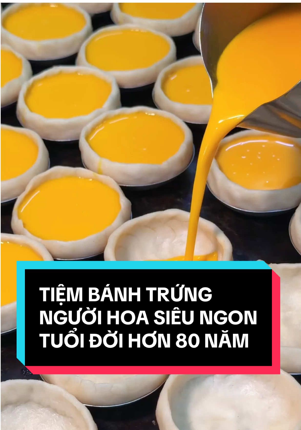 Tiệm bánh trứng người Hoa đã có tuổi đời hơn 80 năm #LearnOnTikTok #vtmgr #ansapsaigon #ancungtiktok #saigon 