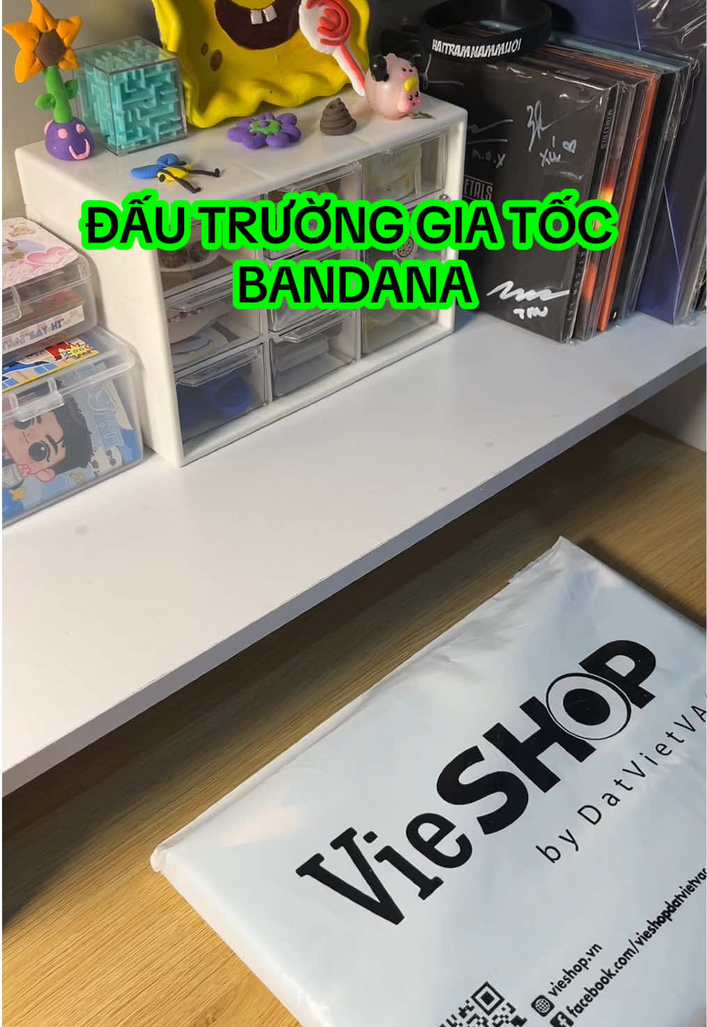 t là cái đứa bốc card xui nhất thế giới, chưa bh ra wishlist😇🥰 #dautruonggiatoc#runfortime#vieshop#weanle#unboxing 