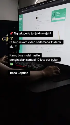 📌 Nggak perlu tunjukin wajah! Cukup rekam video sederhana 15 detik aja 📱 Kamu bisa mulai hasilin penghasilan sampai 10 juta per bulan 💸 🚫 Nggak wajib nongol di kamera 📲 Cukup modal HP + video singkat 💵 Penghasilan bisa dibangun step by step sampai tembus 10 juta/bulan Kenapa gampang dijalani? ✅ Sistem udah ready to use ✅ Tanpa harus bikin produk sendiri ✅ Cocok banget buat pemula, bisa langsung jalan Aku udah siapin Produk Digital Siap Jual  💌DM aku sekarang kalau Kamu mau Mulai☺ #produkdigital #kerjaonline #penghasilantambahan #muslimproduktif 