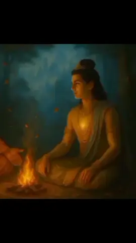 🕉️Upanishad Cahaya Bayangan #Kalpana_Dvāra_Nirvāṇa_Prakaraṇa🕉️ (Pembebasan Melalui Pintu Imajinasi) Maharsi Wasistha dan Sri Rama di tengah malam cahaya api dan sunyi rimba Suara angin mengalun lembut. Daun-daun gugur ke bumi seperti rahasia yang jatuh dari langit. Api kecil menyala di tengah mereka. #Rama: Wahai Guruku, engkau sering berkata bahwa dunia ini hanyalah *kalpana* — bayangan batin, untaian mimpi yang dijalin oleh pikiran. Namun aku bertanya, jika segala yang kupegang, kulihat, dan kurasakan hanyalah mimpi... maka kepada siapa aku menangis saat luka datang? Di mana aku berdiri bila tanah pun fatamorgana? #Wasistha: Rama, anak surya dan dharma, bayangan itu hanya terasa tajam saat engkau mempercayainya pedang. Lihatlah dunia ini seperti langit melihat awan—ia berlalu, tapi langit tetap diam. Dunia tampak nyata hanya karena pikiran meminjamkan cahayanya. Ia seperti pelangi: berkilau indah, namun lahir dari cahaya dan hujan semu. 🌙🌙🌙🌙🌙🌙🌙 #Wasistha: Bayangkan ini, Rama: Seorang anak bermimpi dirinya menjadi raja di istana emas. Ia menangis, tertawa, berperang, jatuh cinta, lalu tua dan mati. Namun saat ia terbangun, istana, musuh, kekasih, dan ajal—semua lenyap dalam sekejap mata. Demikianlah dunia ini, sebuah dongeng yang diceritakan pikiran kepada dirinya sendiri.  🔱 Sloka Cahaya Kebenaran – Yoga Vasistha VI.2.85 🔱 
